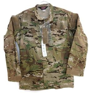TRU-SPEC ACU Jacket Mens Small Long OCP Multicam Camouflage Tactical‎ Ripstop
